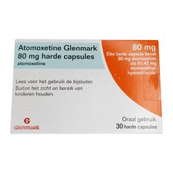 Атомоксетин 80 мг Европа :: Аналог Когниттера :: Glenmark капс. №30 в Челябинске и области фото